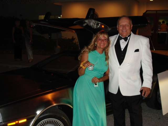 Lynn and Gordon at DeLorean