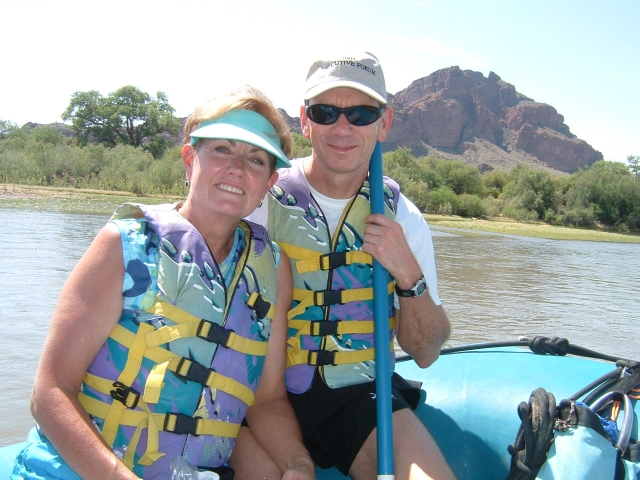 Whitewater rafting - Forum, AZ (2004)