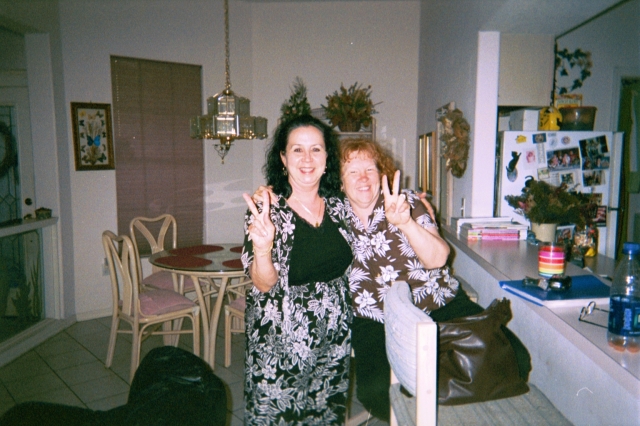 Paula Garavalia (class of 67) and Donna Story-Smith